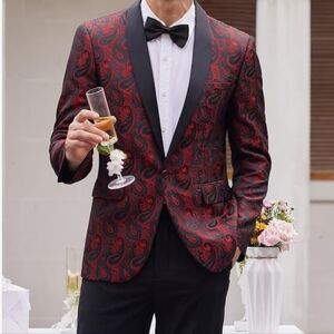 Elegant Paisley Blazer